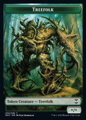 Treefolk // Spider Double-Sided Token [Streets of New Capenna Commander Tokens] | Card Merchant Takapuna