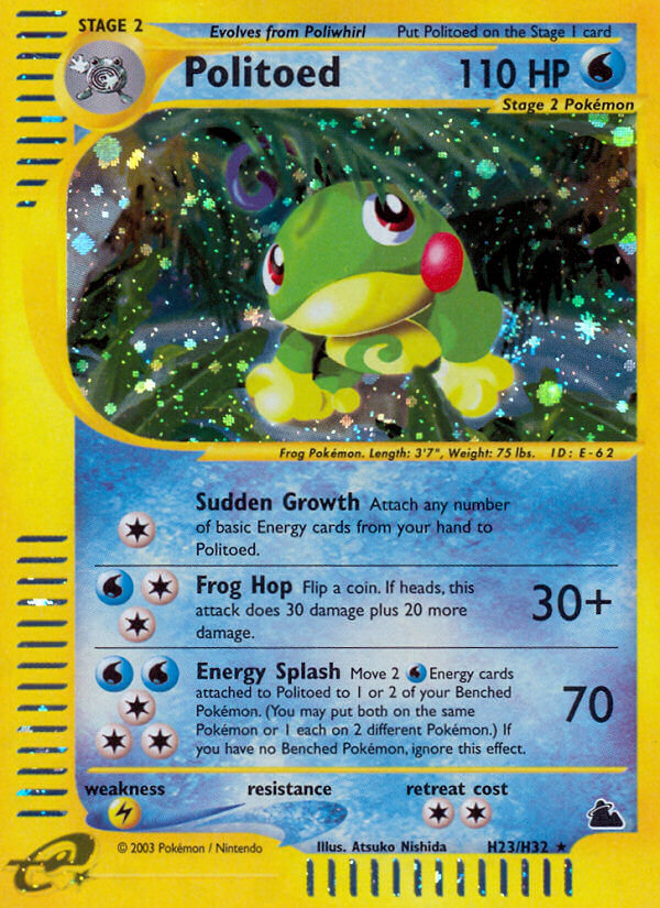 Politoed (H23/H32) [Skyridge] | Card Merchant Takapuna