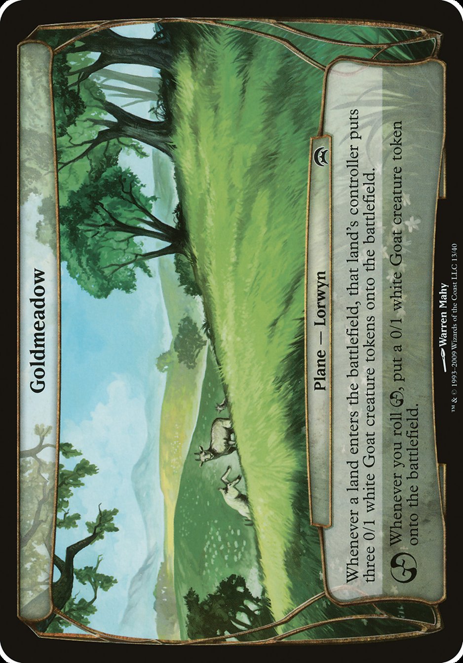 Goldmeadow (Planes) [Planechase Planes] | Card Merchant Takapuna