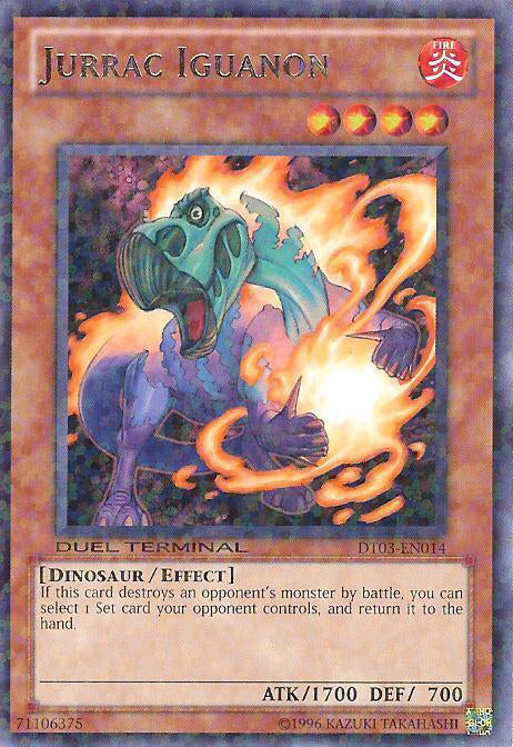 Jurrac Iguanon [DT03-EN014] Rare | Card Merchant Takapuna