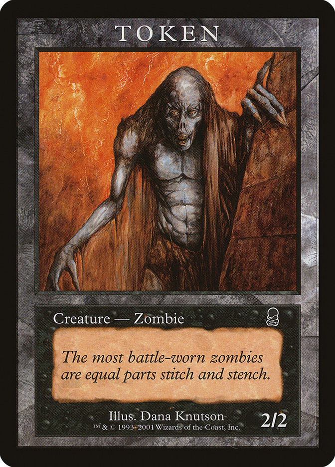 Zombie Token [Magic Player Rewards 2002] | Card Merchant Takapuna