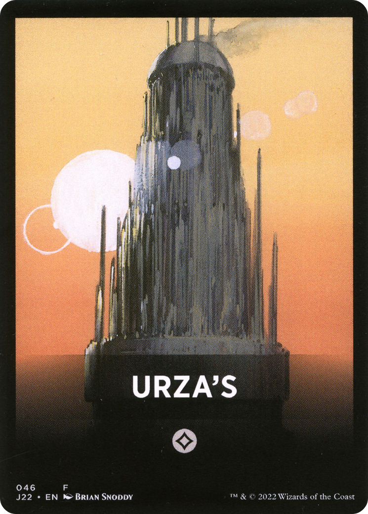 Urza's Theme Card [Jumpstart 2022 Front Cards] | Card Merchant Takapuna