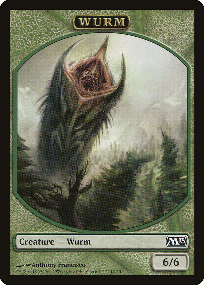 Wurm Token [Magic 2013 Tokens] | Card Merchant Takapuna