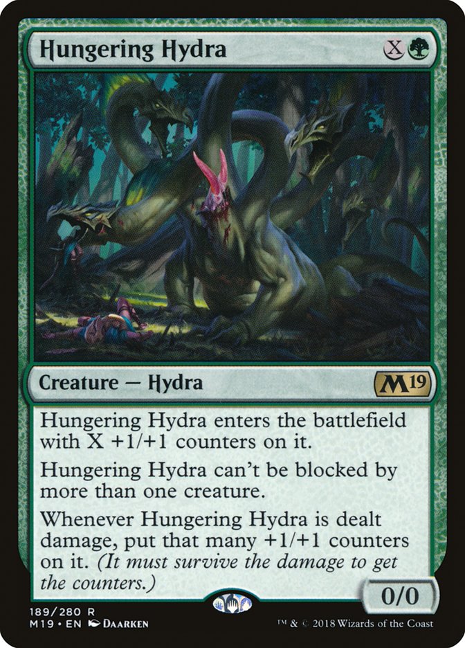 Hungering Hydra [Core Set 2019] | Card Merchant Takapuna