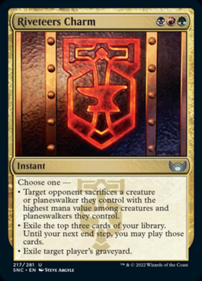 Riveteers Charm [Streets of New Capenna] | Card Merchant Takapuna