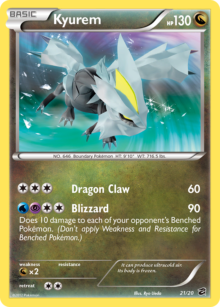 Kyurem (21/20) [Black & White: Dragon Vault] | Card Merchant Takapuna