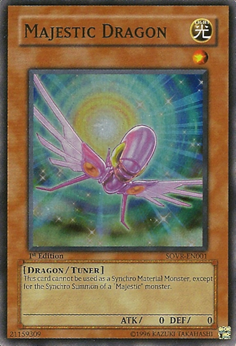 Majestic Dragon [SOVR-EN001] Super Rare | Card Merchant Takapuna