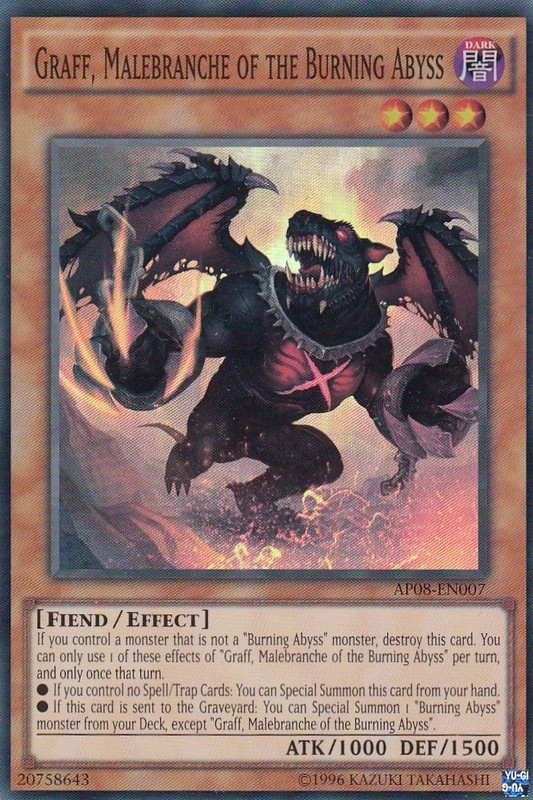 Graff, Malebranche of the Burning Abyss [AP08-EN007] Super Rare | Card Merchant Takapuna