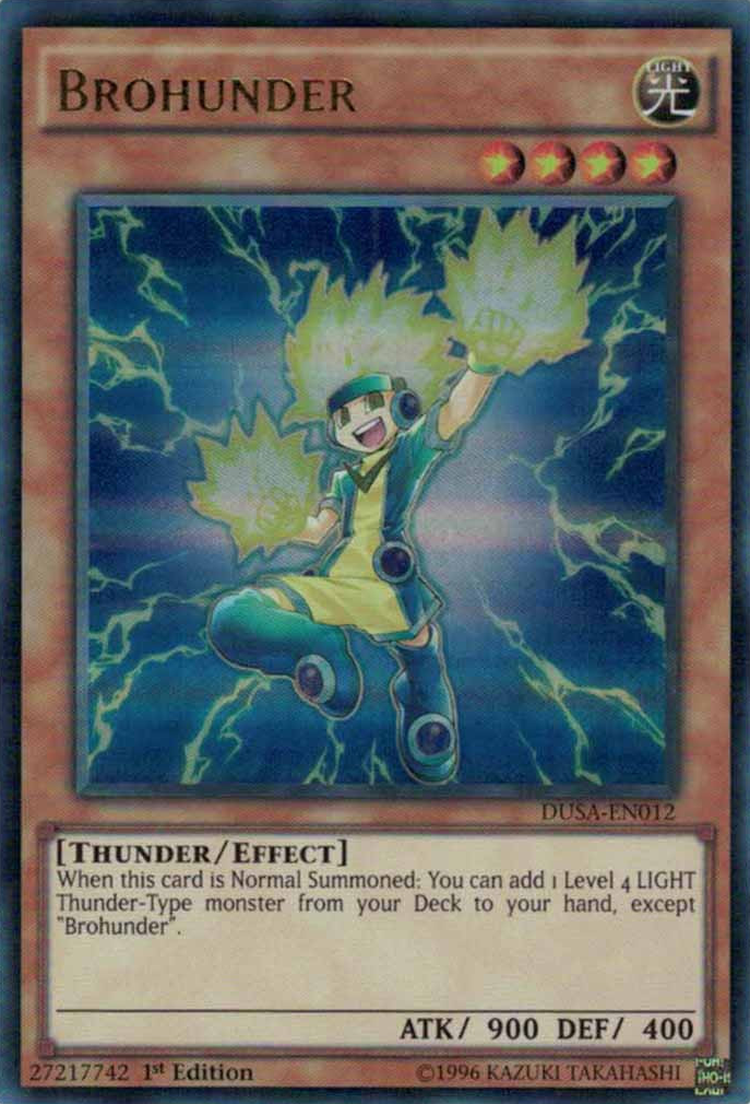 Brohunder [DUSA-EN012] Ultra Rare | Card Merchant Takapuna