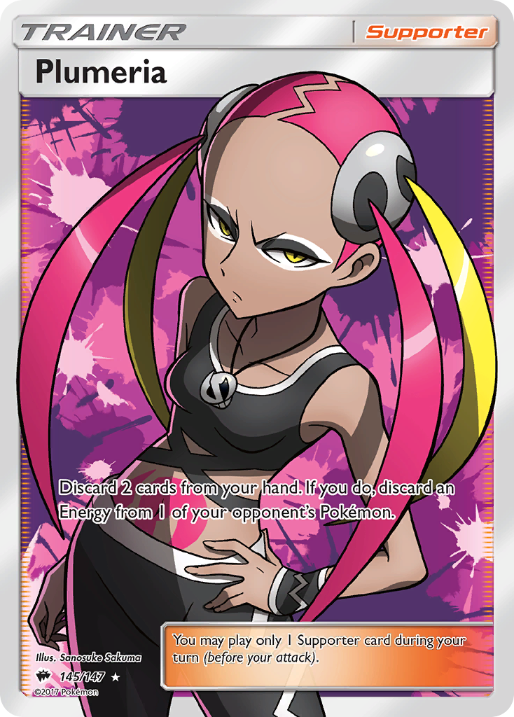 Plumeria (145/147) [Sun & Moon: Burning Shadows] | Card Merchant Takapuna