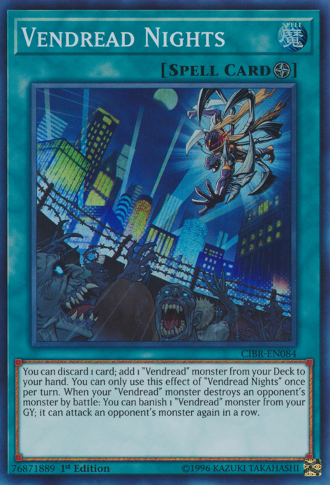 Vendread Nights [CIBR-EN084] Super Rare | Card Merchant Takapuna