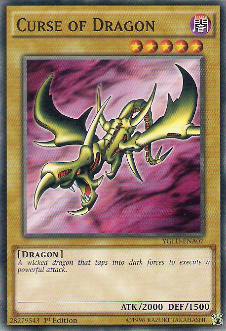 Curse of Dragon [YGLD-ENA07] Common | Card Merchant Takapuna