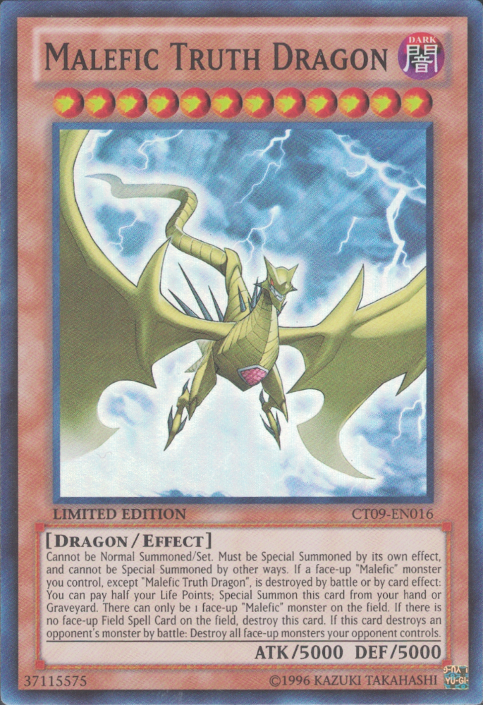 Malefic Truth Dragon [CT09-EN016] Super Rare | Card Merchant Takapuna