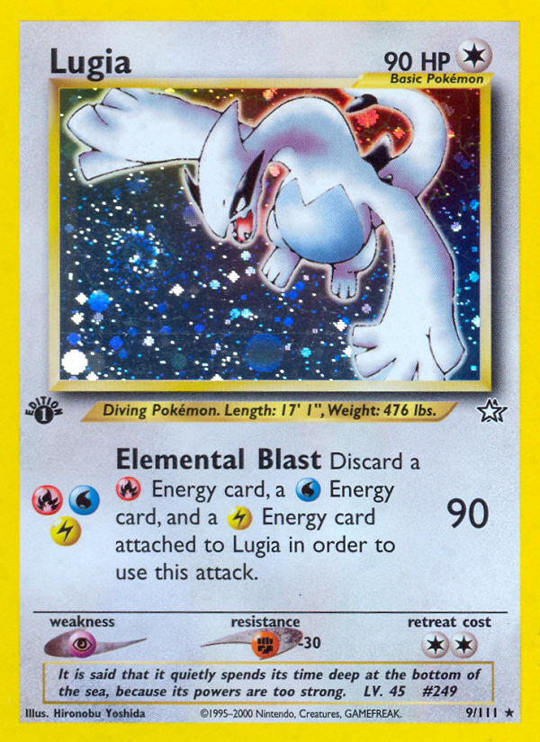 Lugia (9/111) [Neo Genesis 1st Edition] | Card Merchant Takapuna