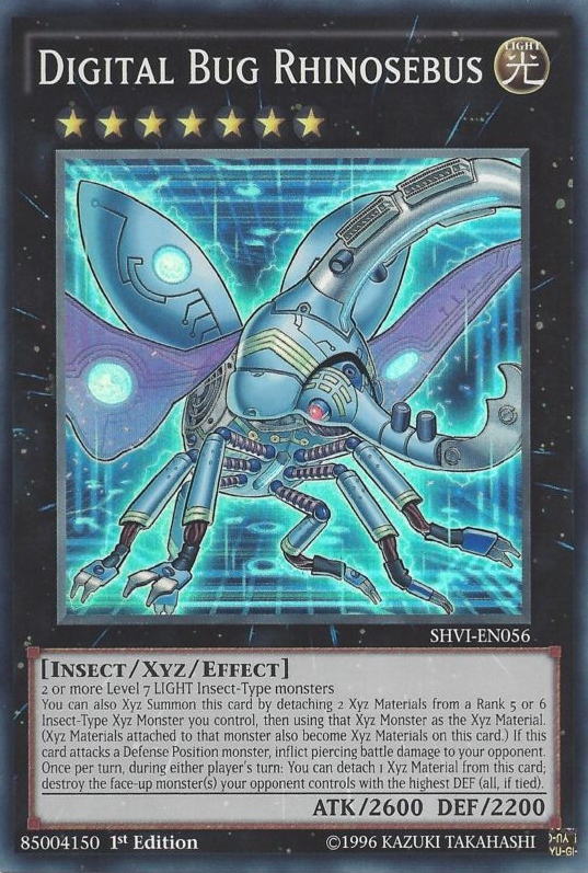 Digital Bug Rhinosebus [SHVI-EN056] Super Rare | Card Merchant Takapuna