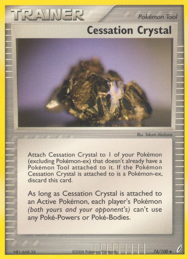 Cessation Crystal (74/100) [EX: Crystal Guardians] | Card Merchant Takapuna