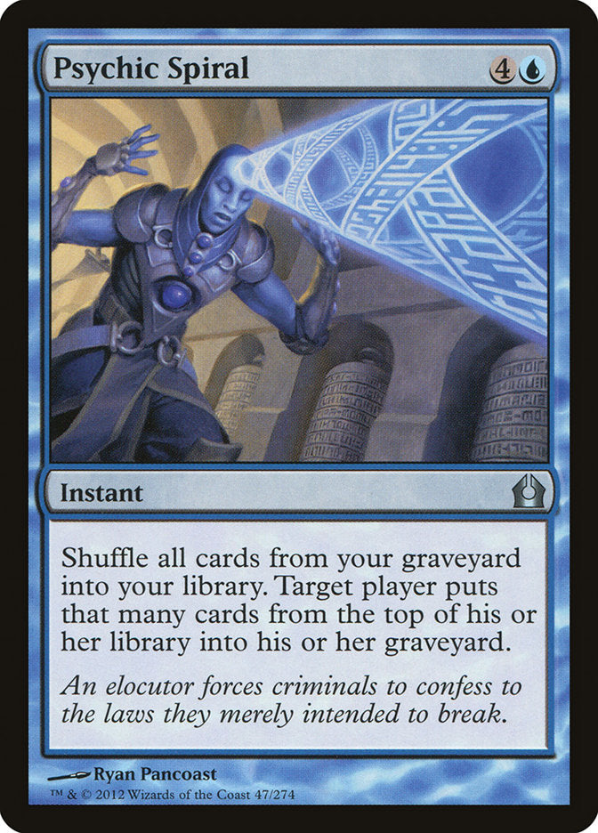 Psychic Spiral [Return to Ravnica] | Card Merchant Takapuna