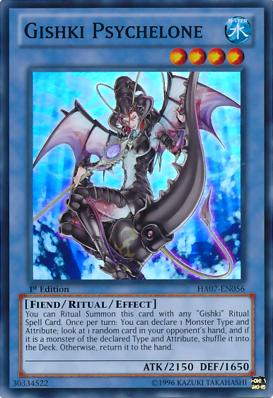 Gishki Psychelone [HA07-EN056] Super Rare | Card Merchant Takapuna