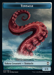 Tentacle // Champion of Wits Double-Sided Token [Streets of New Capenna Commander Tokens] | Card Merchant Takapuna