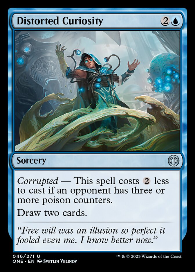 Distorted Curiosity [Phyrexia: All Will Be One] | Card Merchant Takapuna