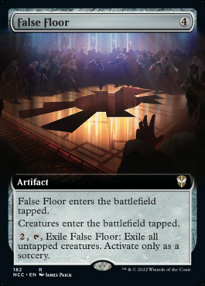 False Floor (Extended Art) [Streets of New Capenna Commander] | Card Merchant Takapuna