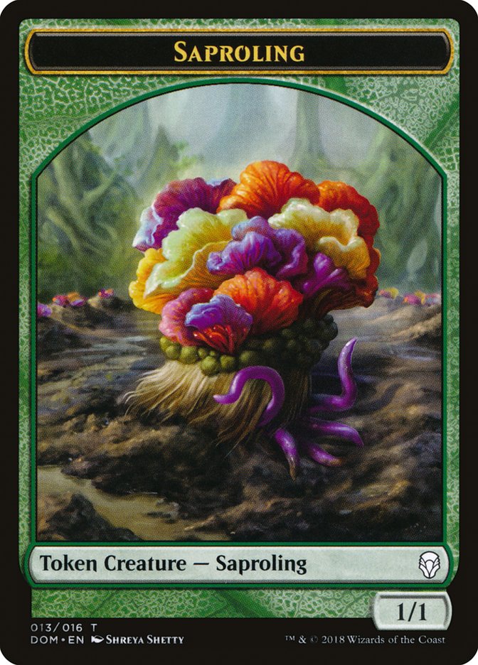 Saproling Token (013/016) [Dominaria Tokens] | Card Merchant Takapuna