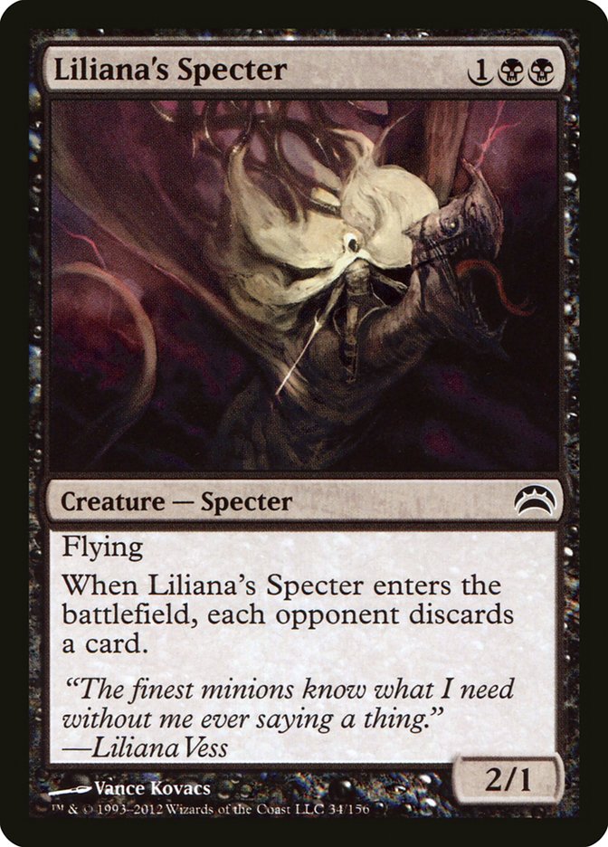 Liliana's Specter [Planechase 2012] | Card Merchant Takapuna