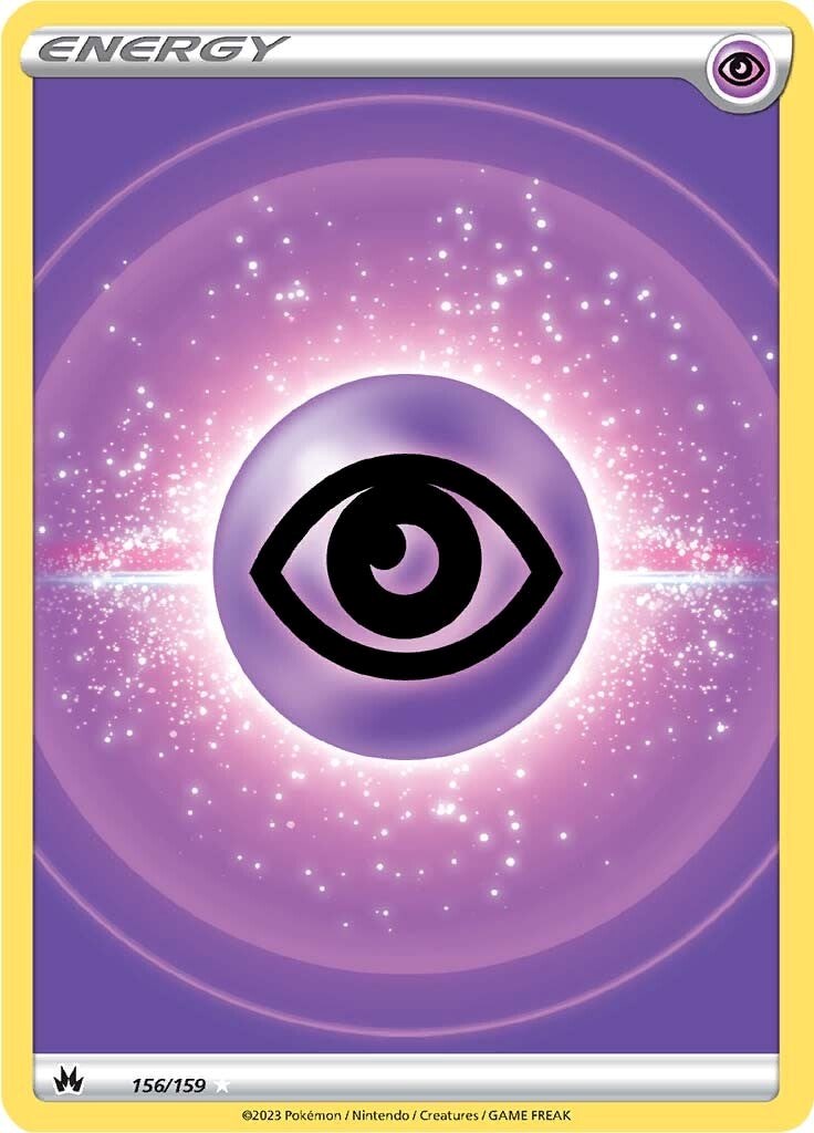 Psychic Energy (156/159) (Texture Full Art) [Sword & Shield: Crown Zenith] | Card Merchant Takapuna