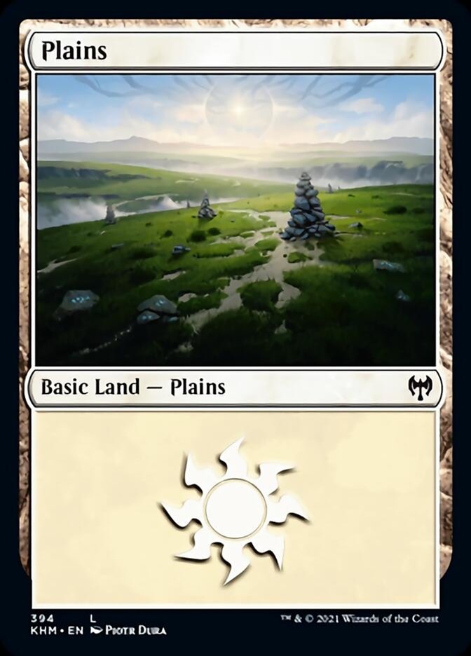 Plains (394) [Kaldheim] | Card Merchant Takapuna