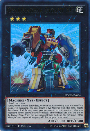 Geargiagear Gigant XG [SDGR-EN034] Ultra Rare | Card Merchant Takapuna