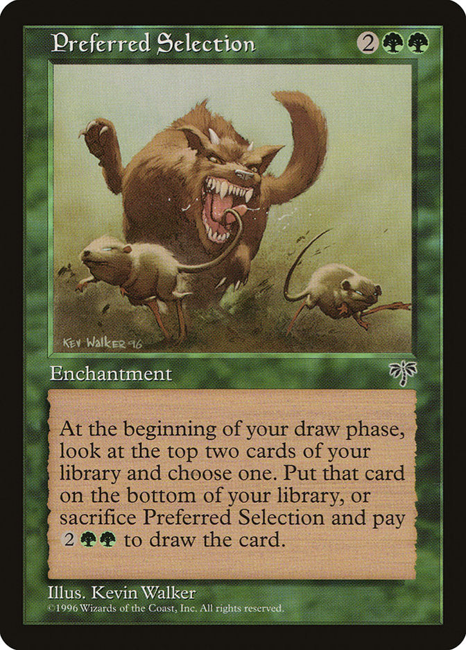 Preferred Selection [Mirage] | Card Merchant Takapuna