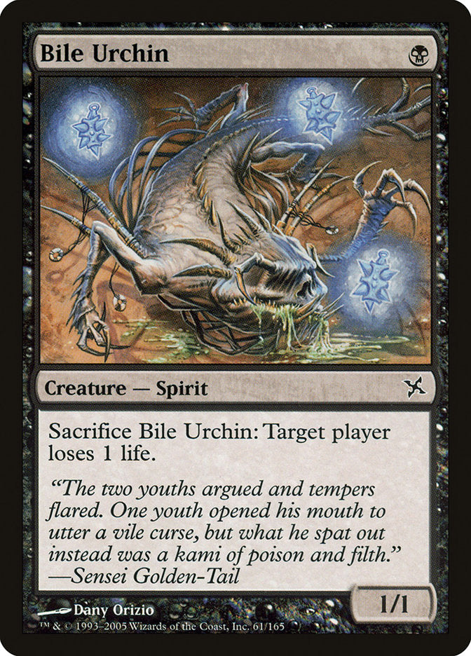 Bile Urchin [Betrayers of Kamigawa] | Card Merchant Takapuna