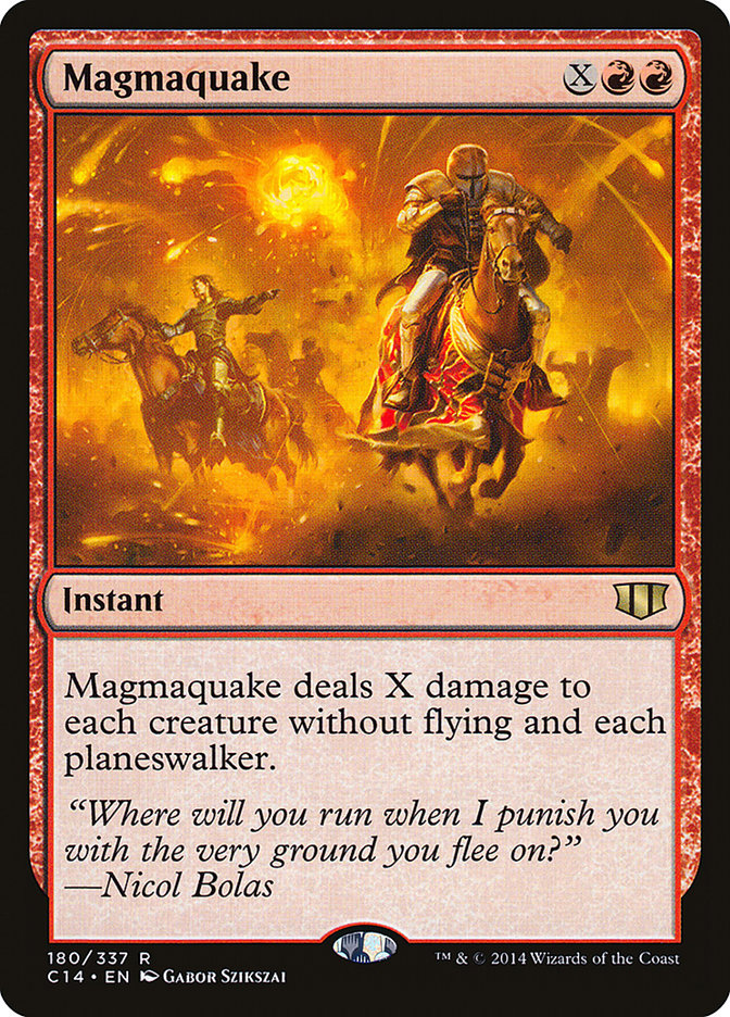 Magmaquake [Commander 2014] | Card Merchant Takapuna