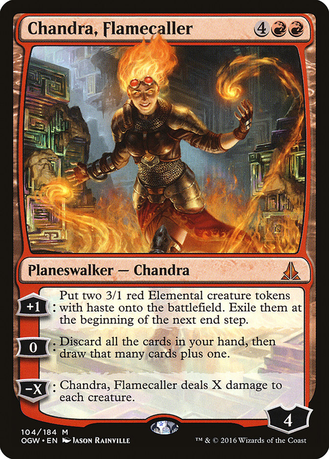 Chandra, Flamecaller [Oath of the Gatewatch] | Card Merchant Takapuna