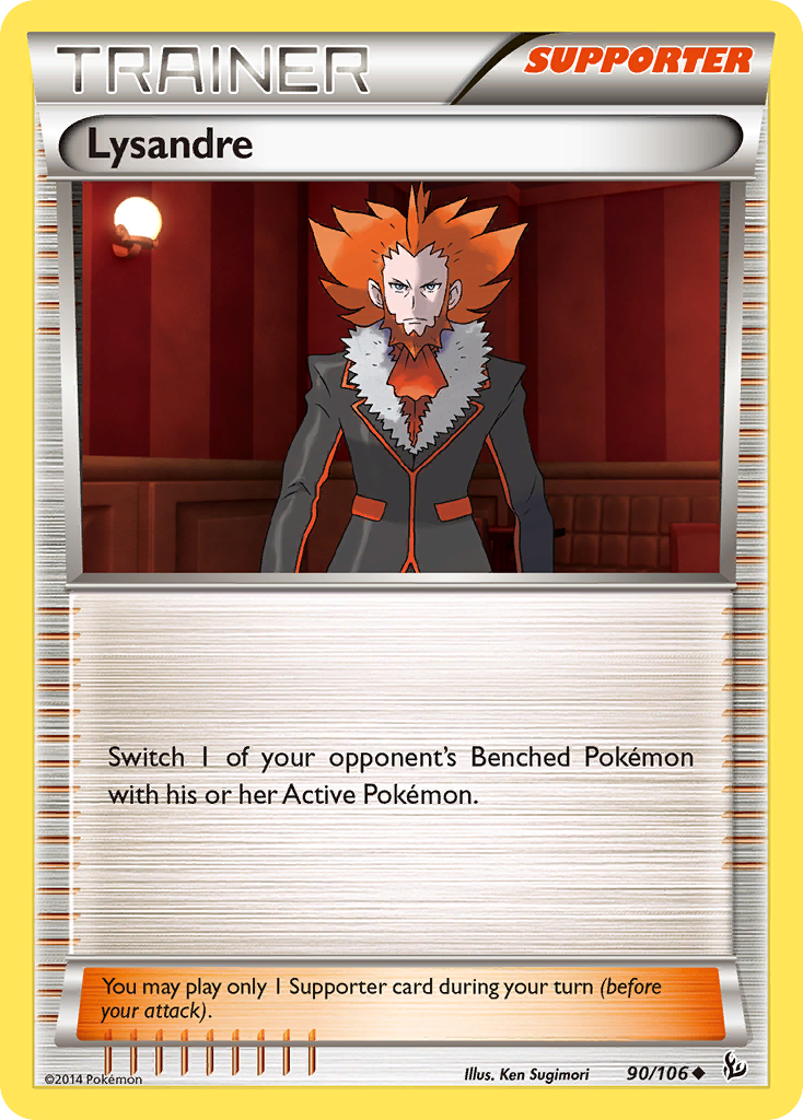 Lysandre (90/106) [XY: Flashfire] | Card Merchant Takapuna