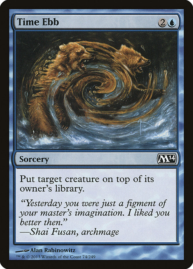 Time Ebb [Magic 2014] | Card Merchant Takapuna