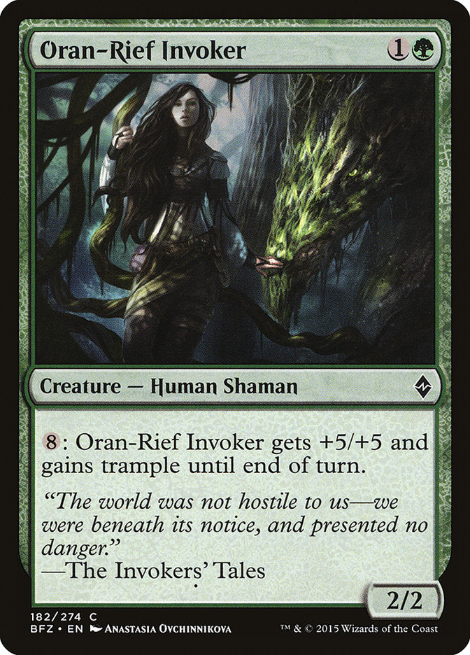 Oran-Rief Invoker [Battle for Zendikar] | Card Merchant Takapuna