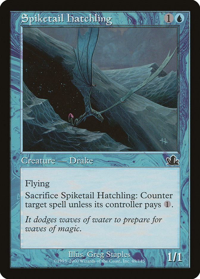 Spiketail Hatchling [Prophecy] | Card Merchant Takapuna