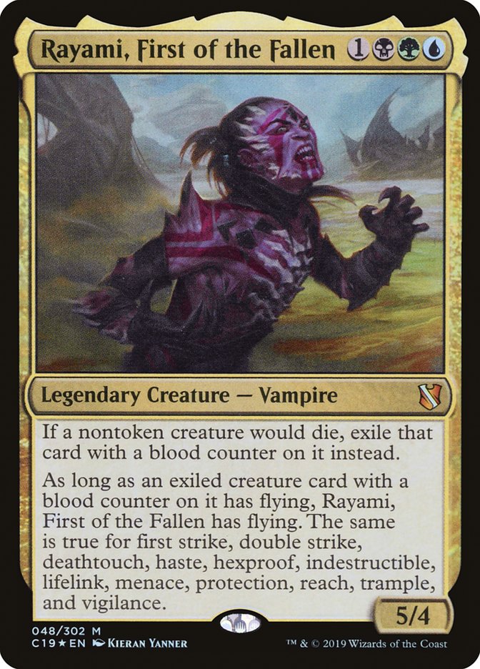 Rayami, First of the Fallen [Commander 2019] | Card Merchant Takapuna