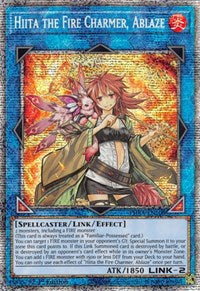 Hiita the Fire Charmer, Ablaze (Starlight Rare) [PHRA-EN100] Starlight Rare | Card Merchant Takapuna