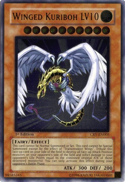 Winged Kuriboh LV10 [CRV-EN005] Ultimate Rare | Card Merchant Takapuna