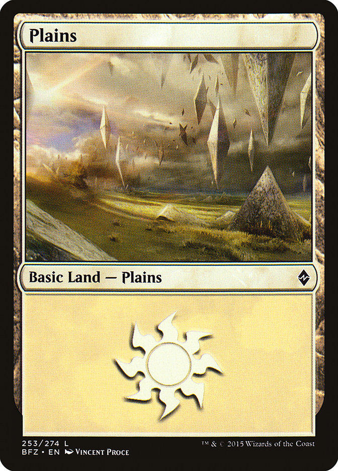 Plains (253) [Battle for Zendikar] | Card Merchant Takapuna