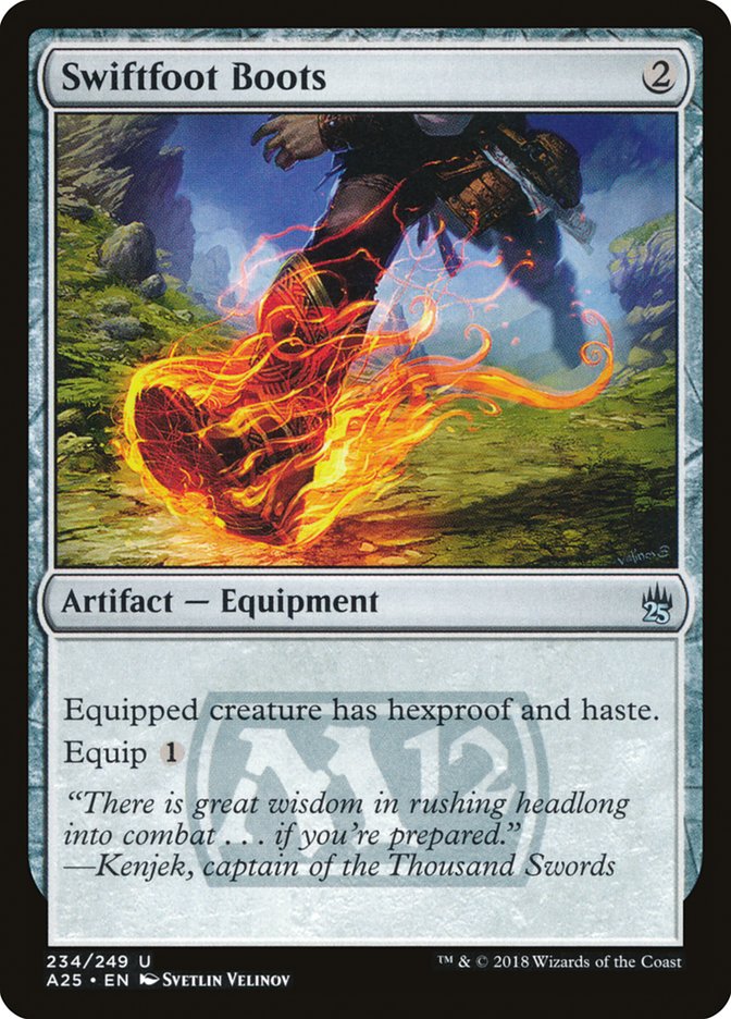 Swiftfoot Boots [Masters 25] | Card Merchant Takapuna