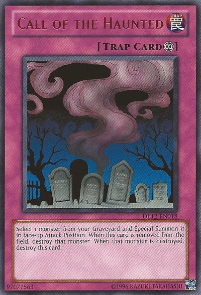 Call of the Haunted (Red) [DL12-EN018] Rare | Card Merchant Takapuna