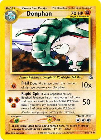 Donphan (21/111) [Neo Genesis Unlimited] | Card Merchant Takapuna