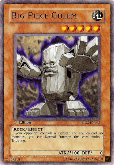 Big Piece Golem [TDGS-EN008] Rare | Card Merchant Takapuna