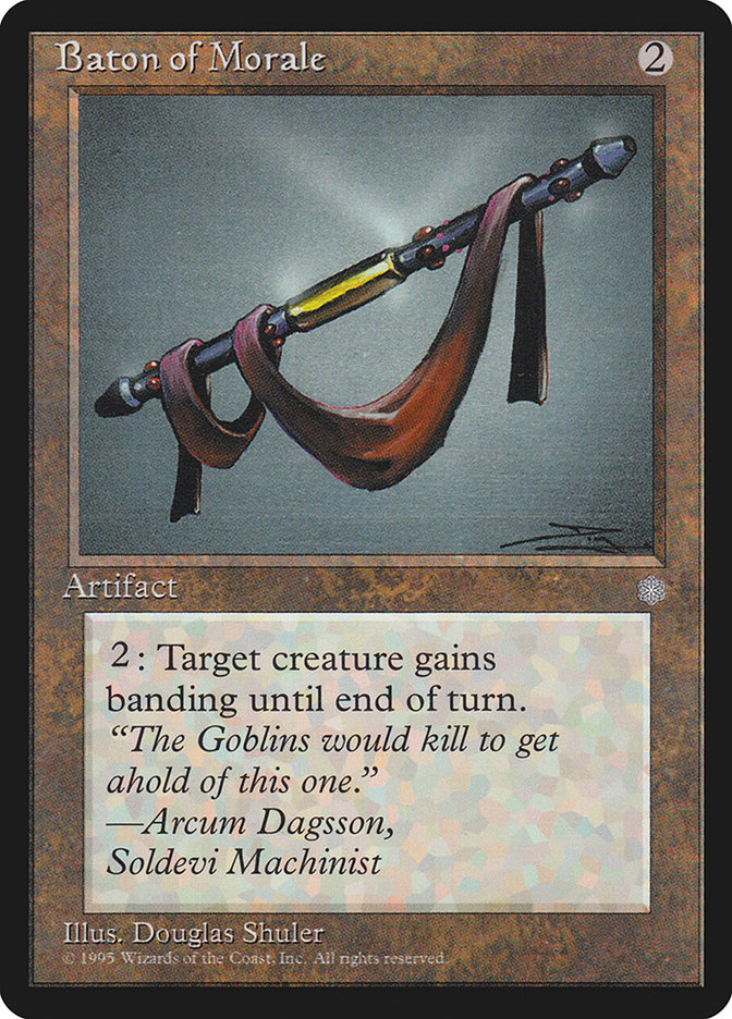 Baton of Morale [Ice Age] | Card Merchant Takapuna