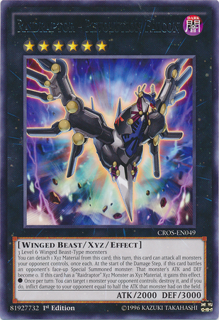 Raidraptor - Revolution Falcon [CROS-EN049] Rare | Card Merchant Takapuna