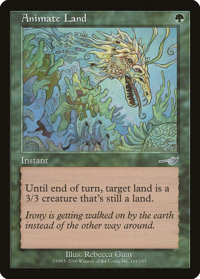 Animate Land [Nemesis] | Card Merchant Takapuna