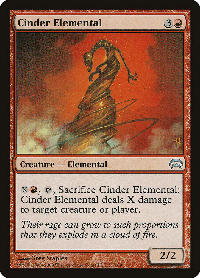 Cinder Elemental [Planechase] | Card Merchant Takapuna